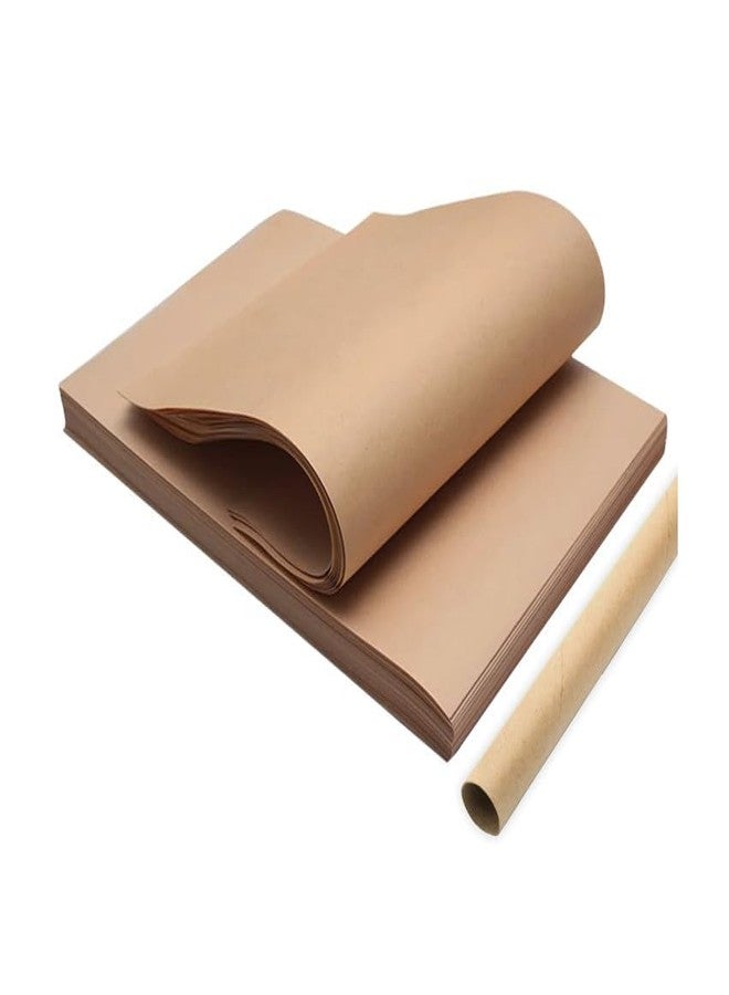 Baanki Queens Ragini Paper Products Brown Kraft Paper|90 GSM |Pack of 10 |45 X 60 cm |Perfect for Gift Packing, Ecommerce Packaging, Painting, Arts and Crafts and DIY. - Image 1